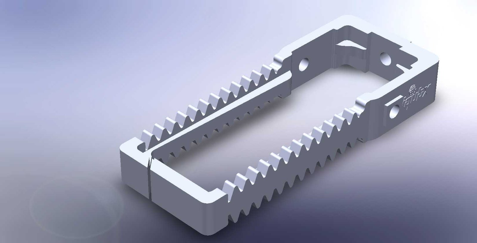 IQUBX D ring cable manager server accessory
