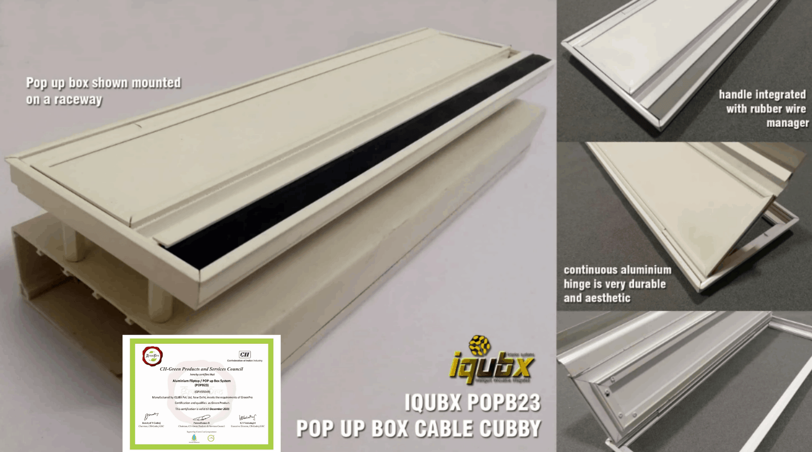 IQUBX POPB23 pop up box