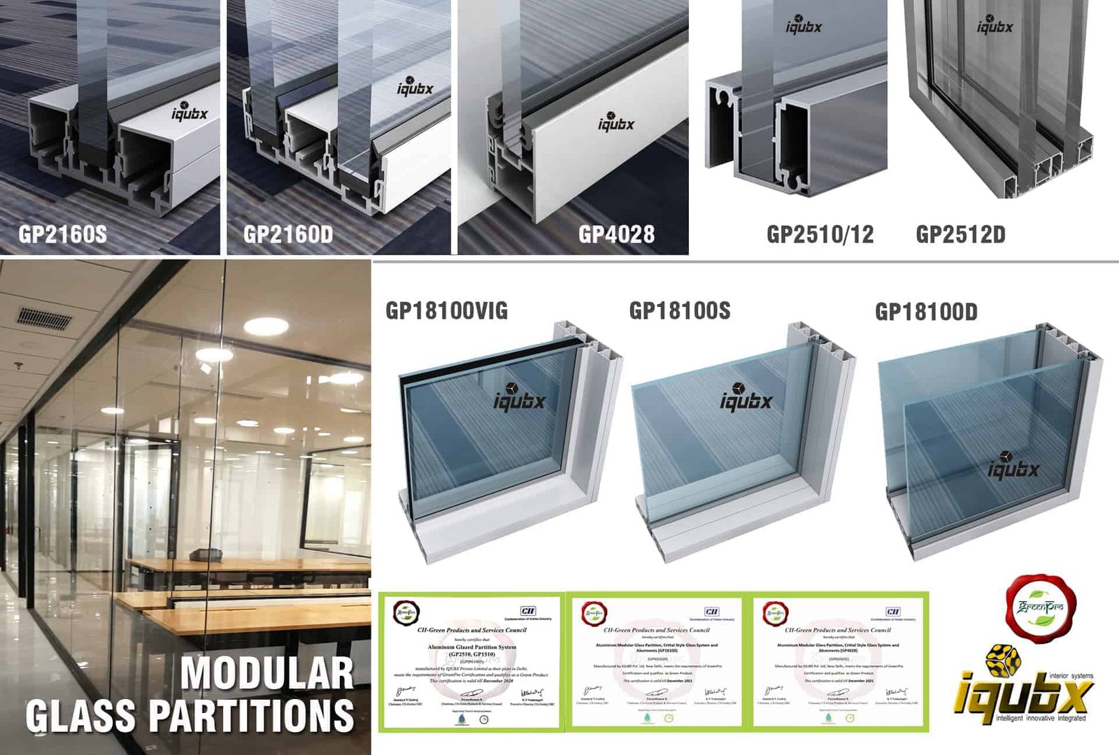 IQUBX GLASS PARTITIONS latest combined march2020