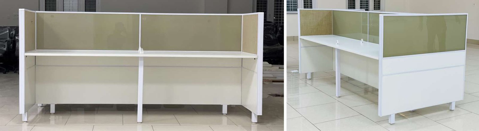 iqubx jetline WS54 modular partition system for workstations