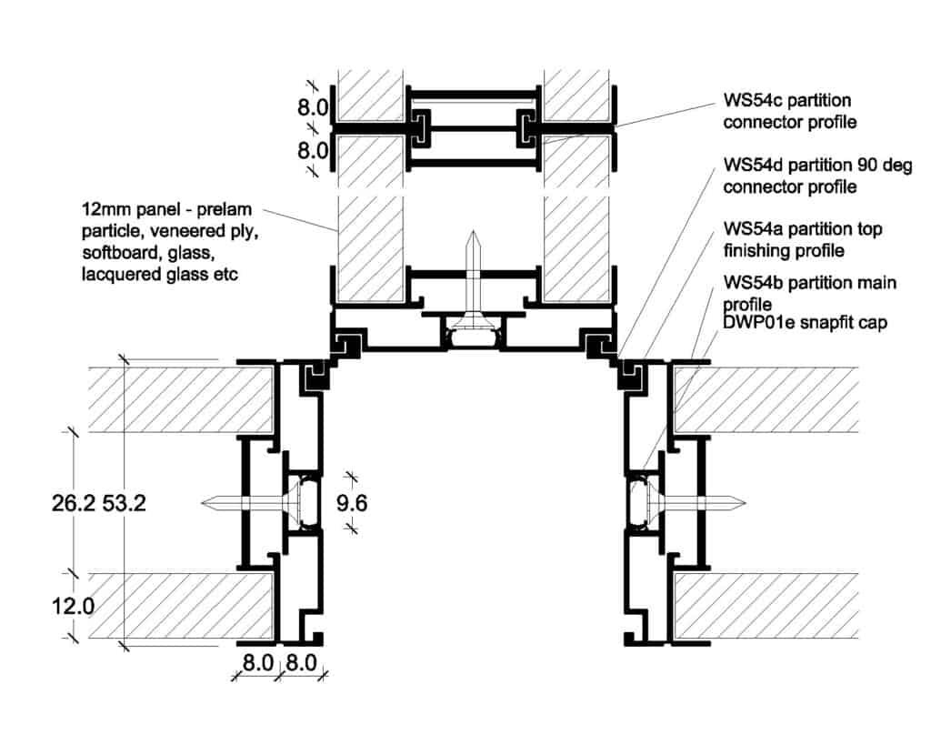 jetline partition system assembly