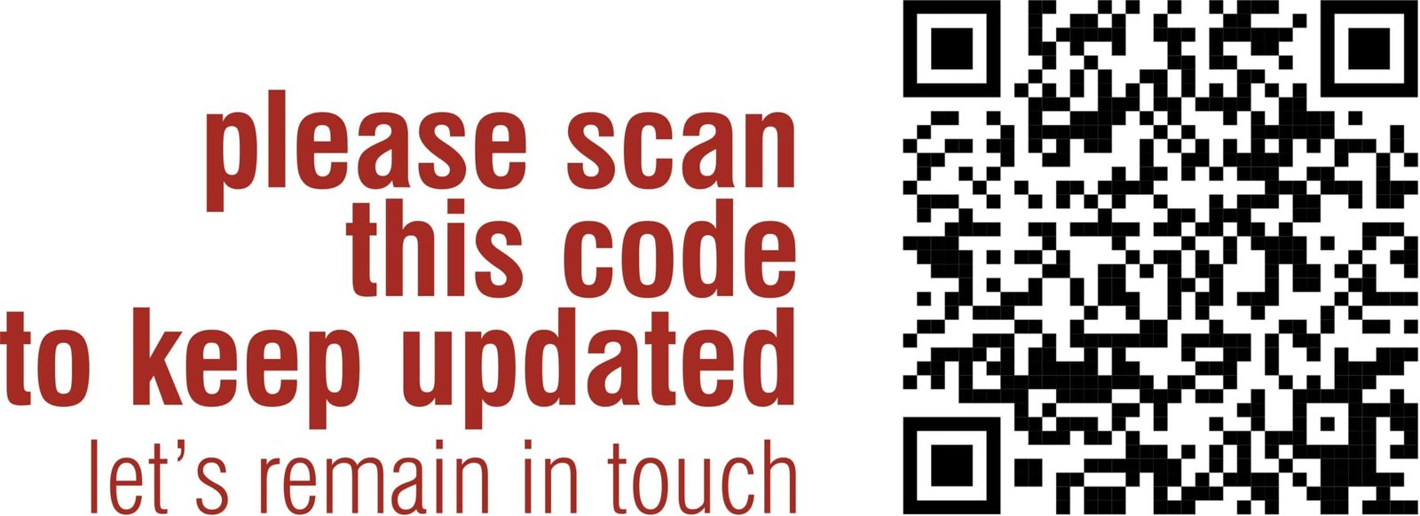 contact QR code